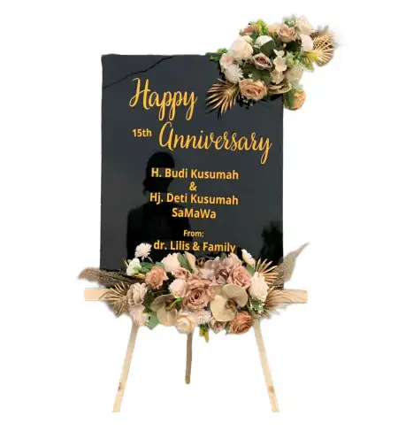 Papan Bunga Akrilik Linggar