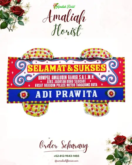 Papan Bunga Ucapan Selamat Linggar