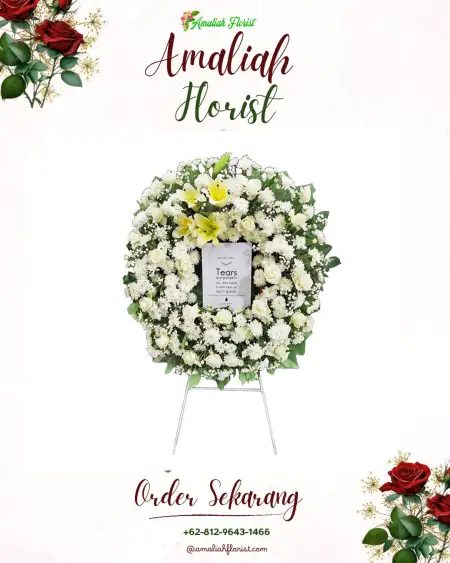 Krans Bunga Duka Linggar